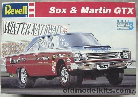 Revell 1/25 Sox & Martin 1967 GTX Hemi, 7365 plastic model kit